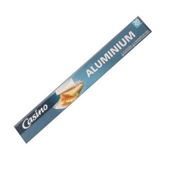 Papier aluminium Casino 20m | Pour cuisson et conservation