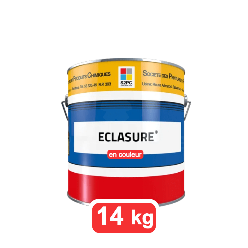 Eclasure en solvant couleur s2pc 14kg | 6couleurs disponibles | Lasure satine? aux re?sines alkydes-ure?thane - Chene Clair