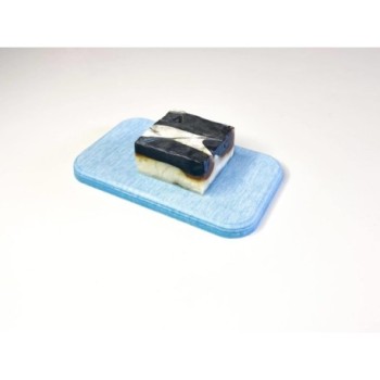 Porte savon et shampoing Solide en Diatomite Violet | Plastic Free | Couleur Bleu