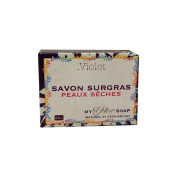 Savon Surgras Peaux Sèches Violet 57g