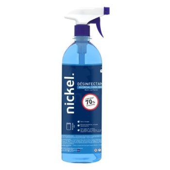 Spray Désinfectant Hydro-alcoolique Nickel 750ml