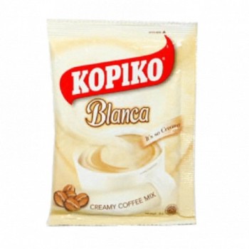 Café soluble Blanca Kopiko 30g | Café au lait crémeux | Dosette individuelle