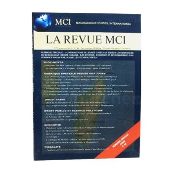 Revue juridique MCI 2eme Trimestre 2019 - N°86