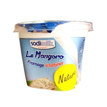 Fromage à tartiner nature Le Mangoro 200g
