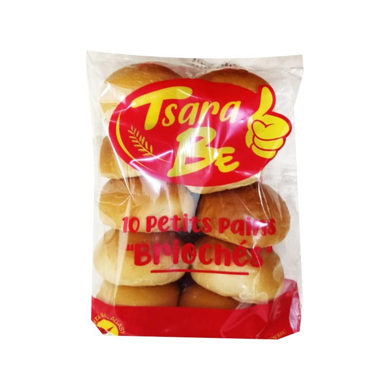 Petits pains briochés Tsara Be 10 unités