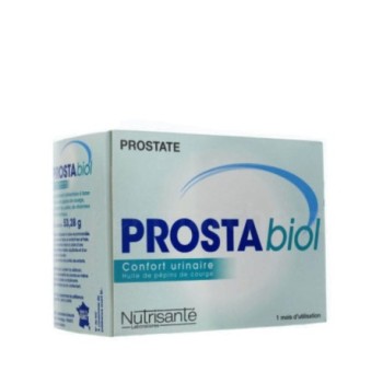 Prostabiol Nutrisanté Boite de 60 Capsules | Confort Urinaire | Huile de pépin de courge