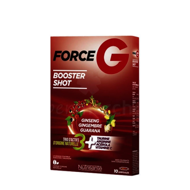Force G Booster Shot Nutrisanté Boite de 10 Ampoules