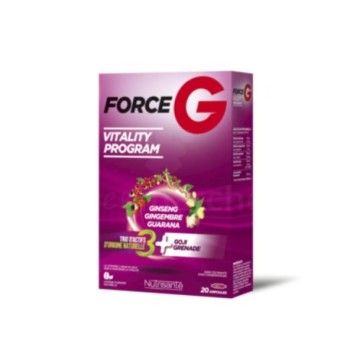 Force G Vitality Program Nutrisanté Boite de 20 Ampoules