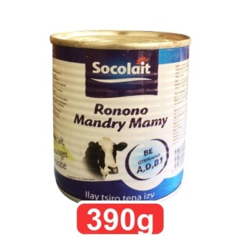 Lait concentré sucré Socolait 390g | Riche en vitamines