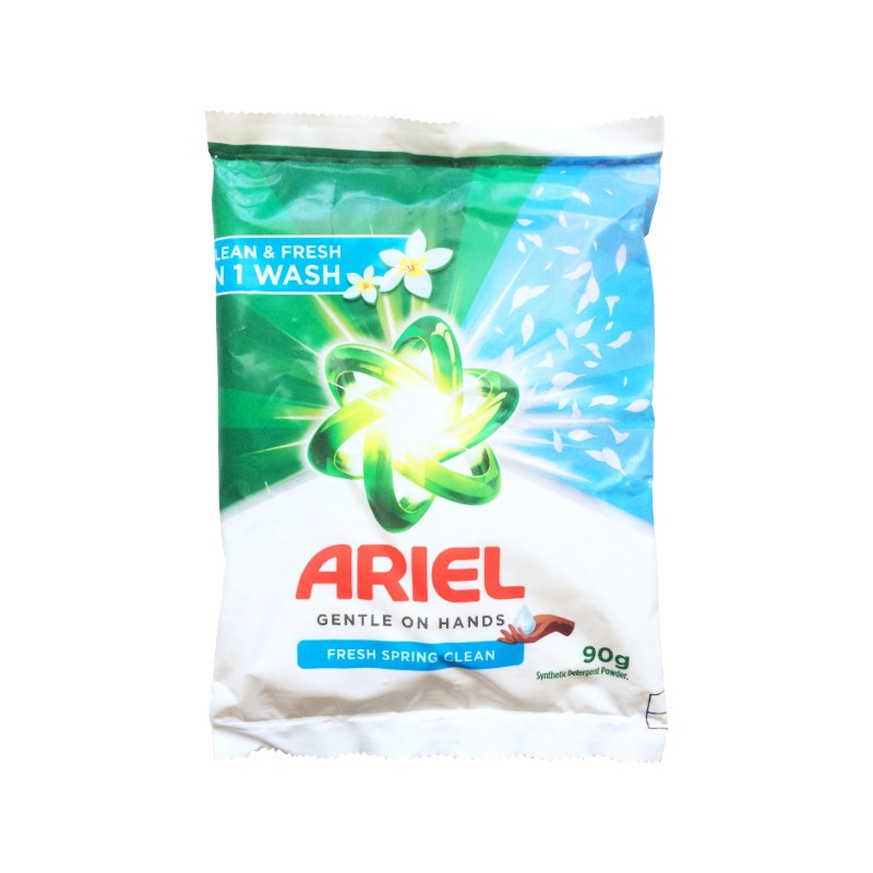 Lessive en poudre Ariel 90g | Lavage à la main