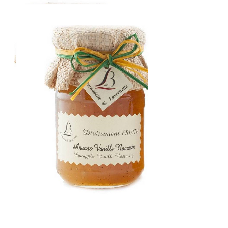 Confiture Ananas Vanille Romarin 250g