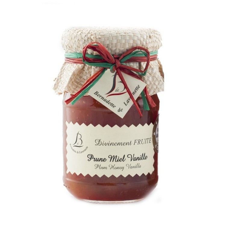 Confiture Prune Miel Vanille 250g