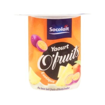 Yaourt O'fruit exotique Socolait 100g