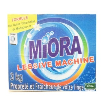 Lessive Machine Miora 3kg | Propreté et Fraîcheur de votre Linge