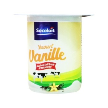Yaourt aromatisé Vanille Socolait 100g