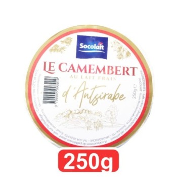 Camembert à pâte moelleux Socolait 250g | Fromage au lait frais d'Antsirabe