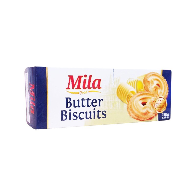 Biscuits au beurre Mila Food 130g | Biscuit