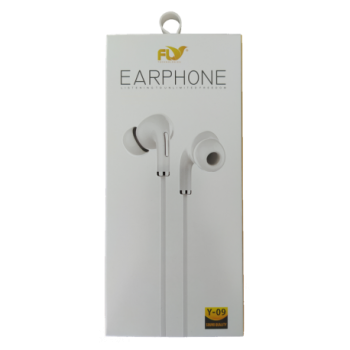 Ecouteur intra-auriculaire Y-09 FLY Blanc