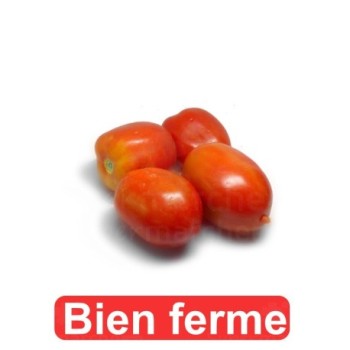 Tomates allongées bien fermes 1kg | Calibre Moyen | A consommer d'ici 2 ou 3 jours