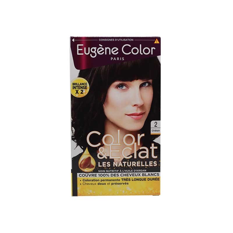 Coloration Cheveux N°2 Châtain Eugène Color