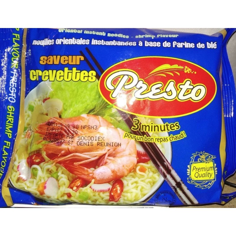 Nouilles CrevettesPresto 80g