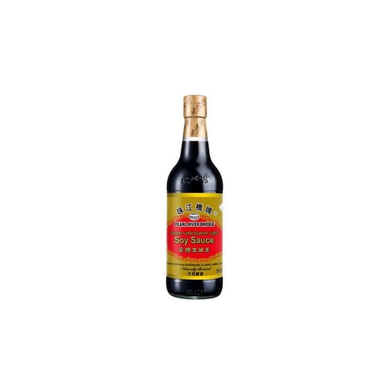 Sauce de soja light golden label pearl river bridge 500 ml