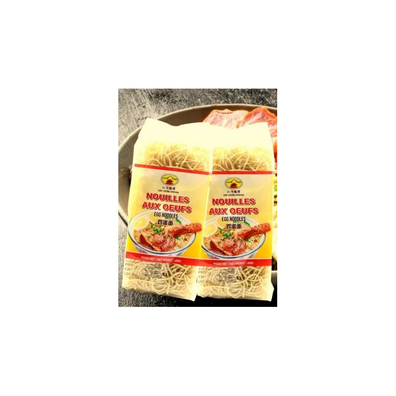 Egg noodles red river bridge 400grs