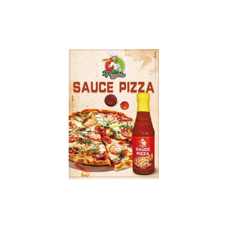 Sauce pizza pizzaiola 320grs