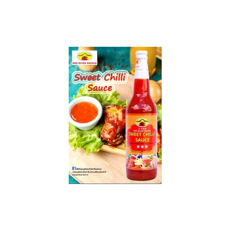 Sweet chilli sauce red river bridge 700grs