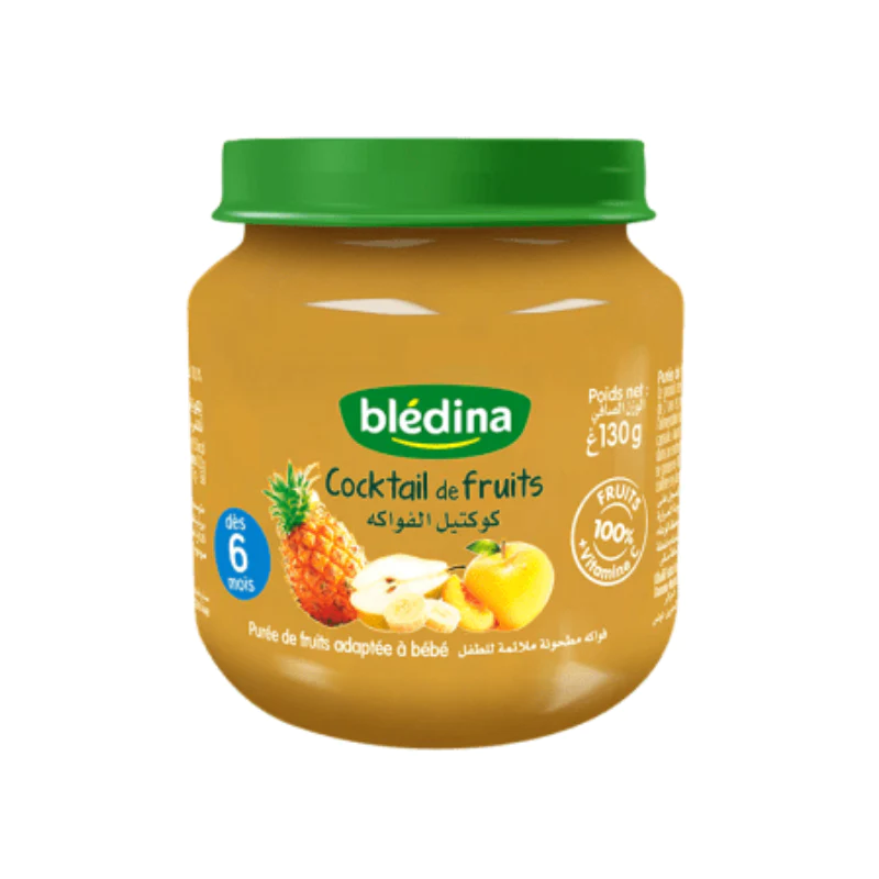 Petits pots Blédine cocktail de fruits Blédina 130G