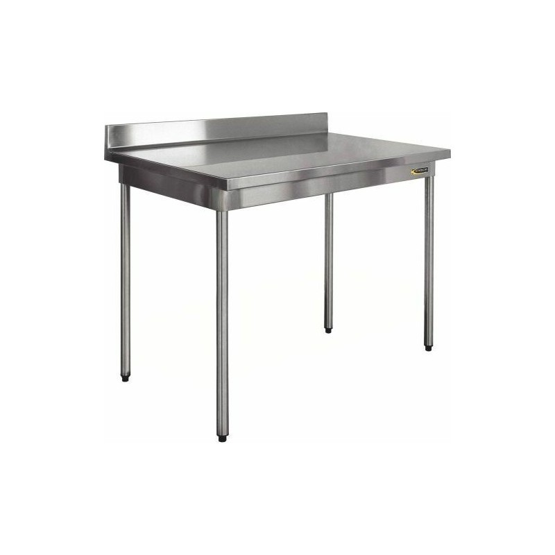 Table Inox avec dosseret160 x70 YC-316B