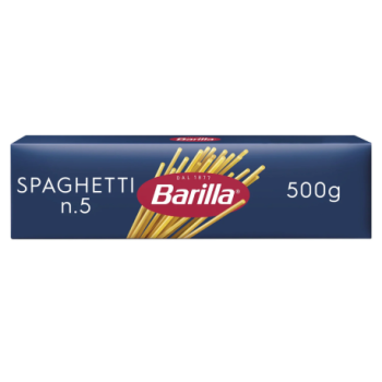 Pâtes Barilla 500gr.  Spaghetti n°5
