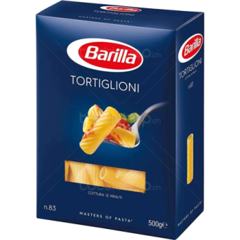 Pâtes Barilla 500gr. n°83 Tortiglioni