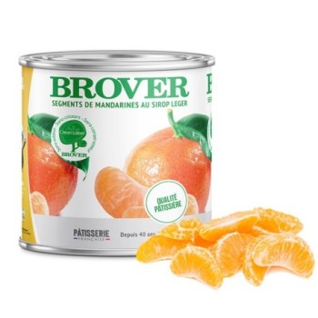 Segments de mandarines 850ml Brover