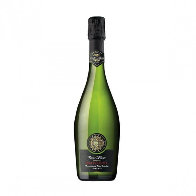 Vin blanc Ponte villoni prosecco spumante extra dry 75 cl