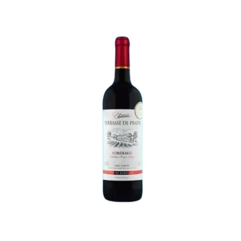 Vin rouge château terrasse de prade 2021 75cl