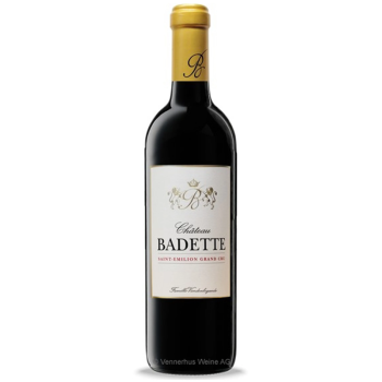 Vin rouge château badette 2018 75cl