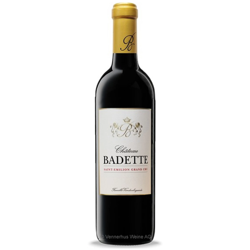 Vin rouge château badette 2018 75cl