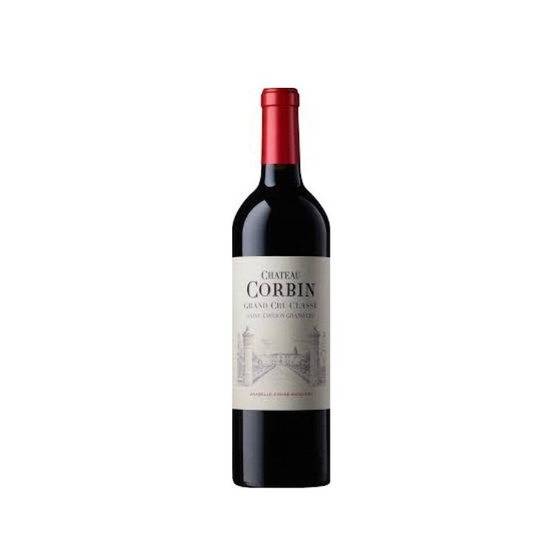 Vin rouge château corbin 2018 75cl