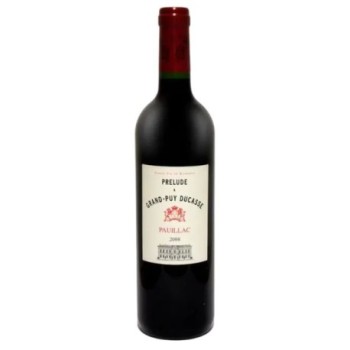Vin rouge Prelude gran puy ducasse 2017 75 cl
