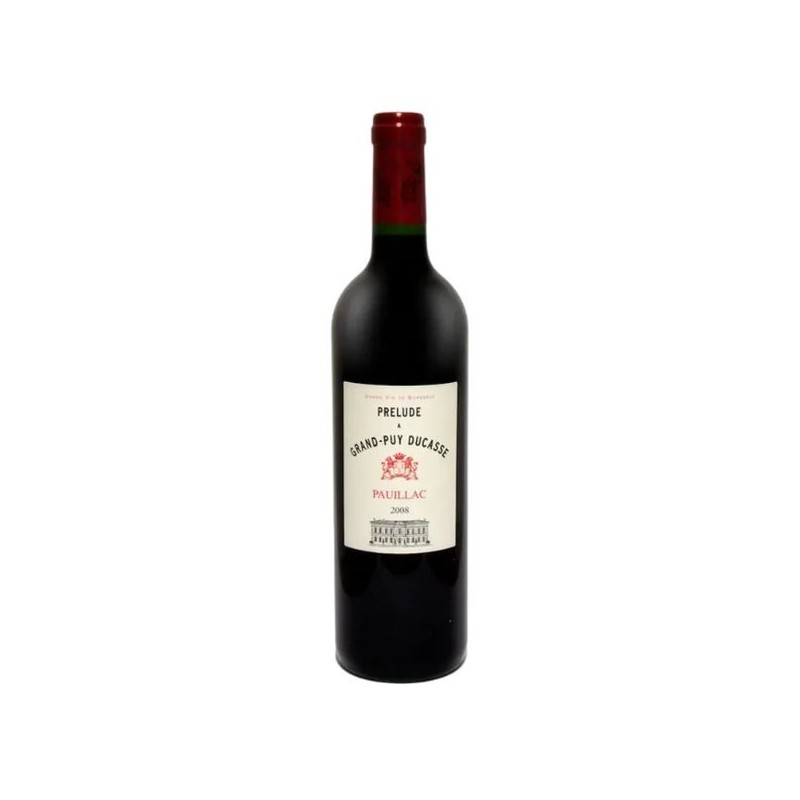 Vin rouge Prelude gran puy ducasse 2017 75 cl