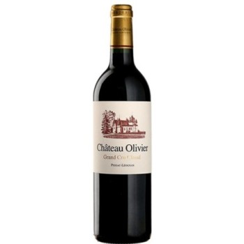 Vin rouge château olivier 2018 75cl