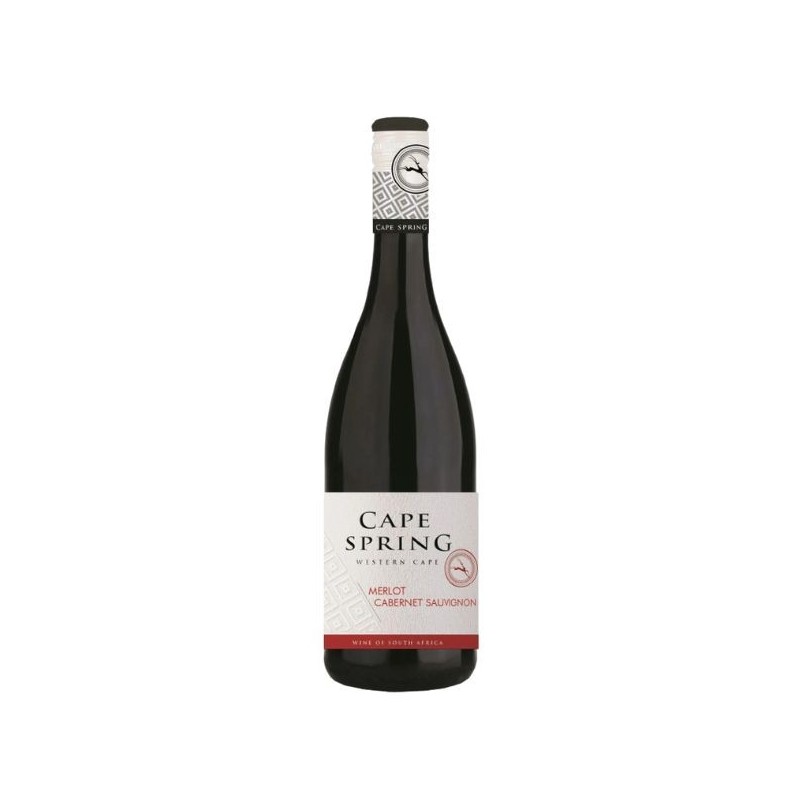 Vin rouge Cape spring Merlot cabernet sauvignon 75 cl