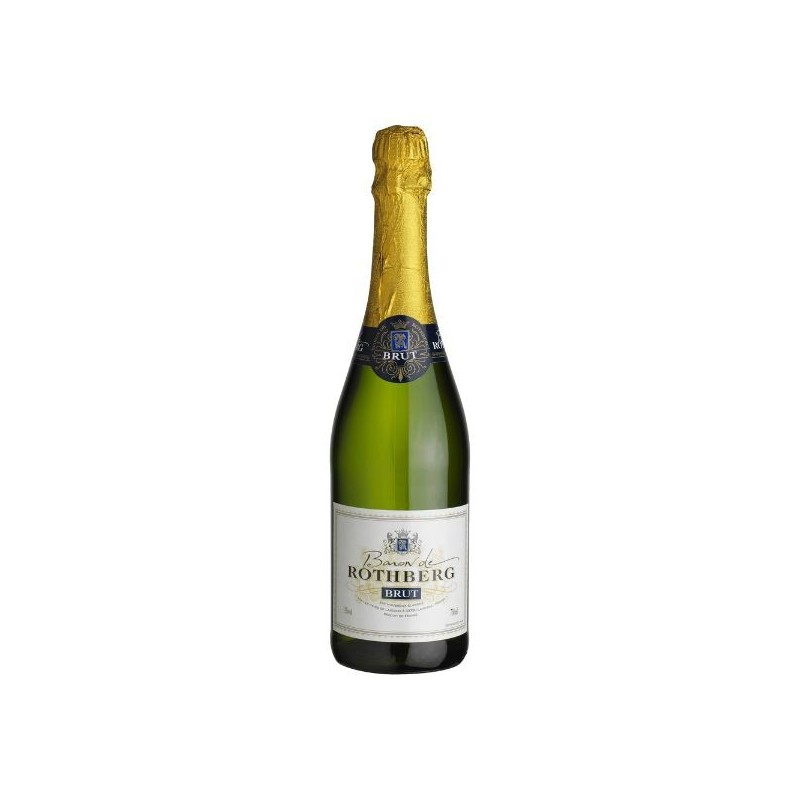 Vin Pétillant Baron de Rothberg Brut Blanc 75 cl