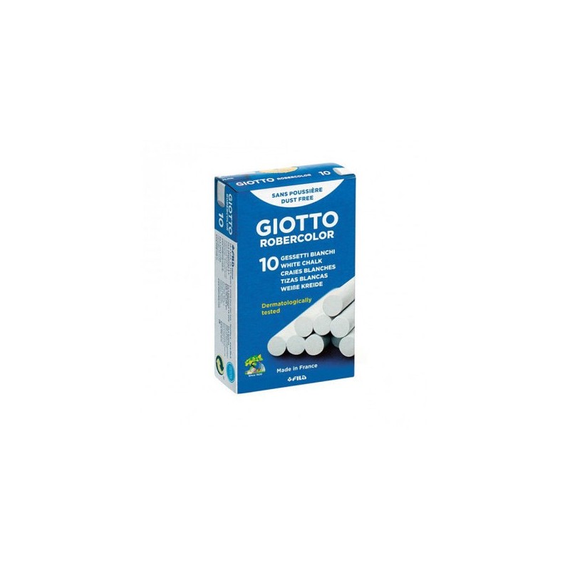 Craie blanche Giotto/Robercolor x10