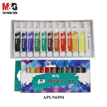 Peinture Acrylique 12 couleurs | APLN65943