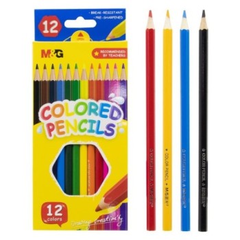 Crayons de couleurs 12 couleurs | AWP34365