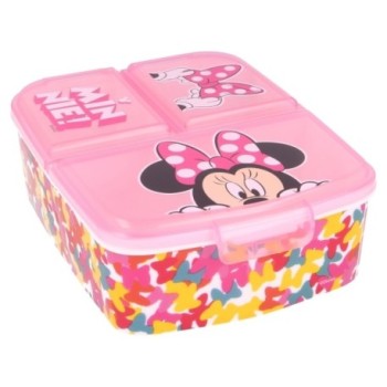 Boîte À GOUTER Multi-Comp Minnie Mouse Plus De Minnie