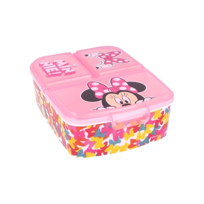 Boîte À GOUTER Multi-Comp Minnie Mouse Plus De Minnie