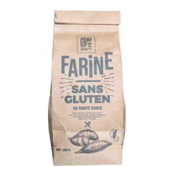 Farine de patate douce 250g sans gluten Agri'Up